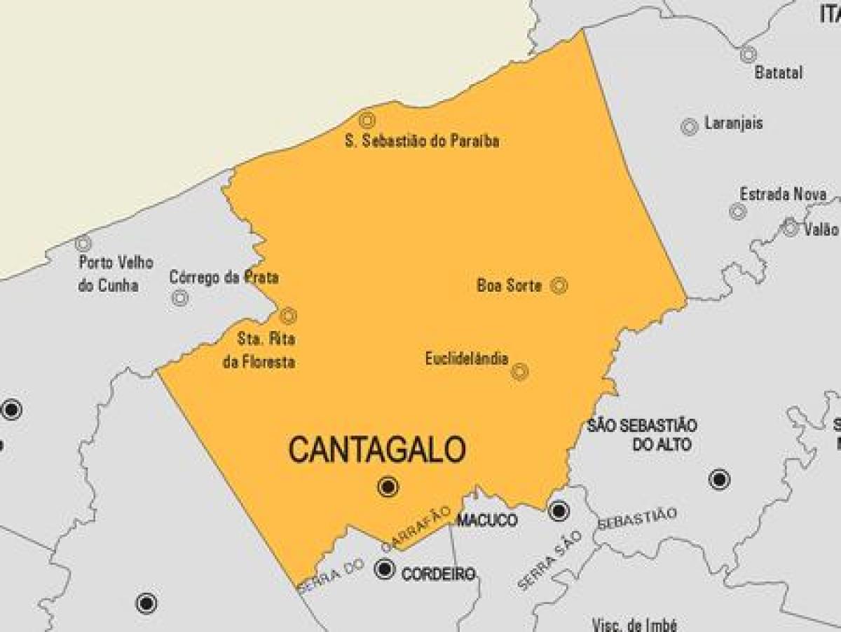 Map of Comendador Levy Gasparian municipality