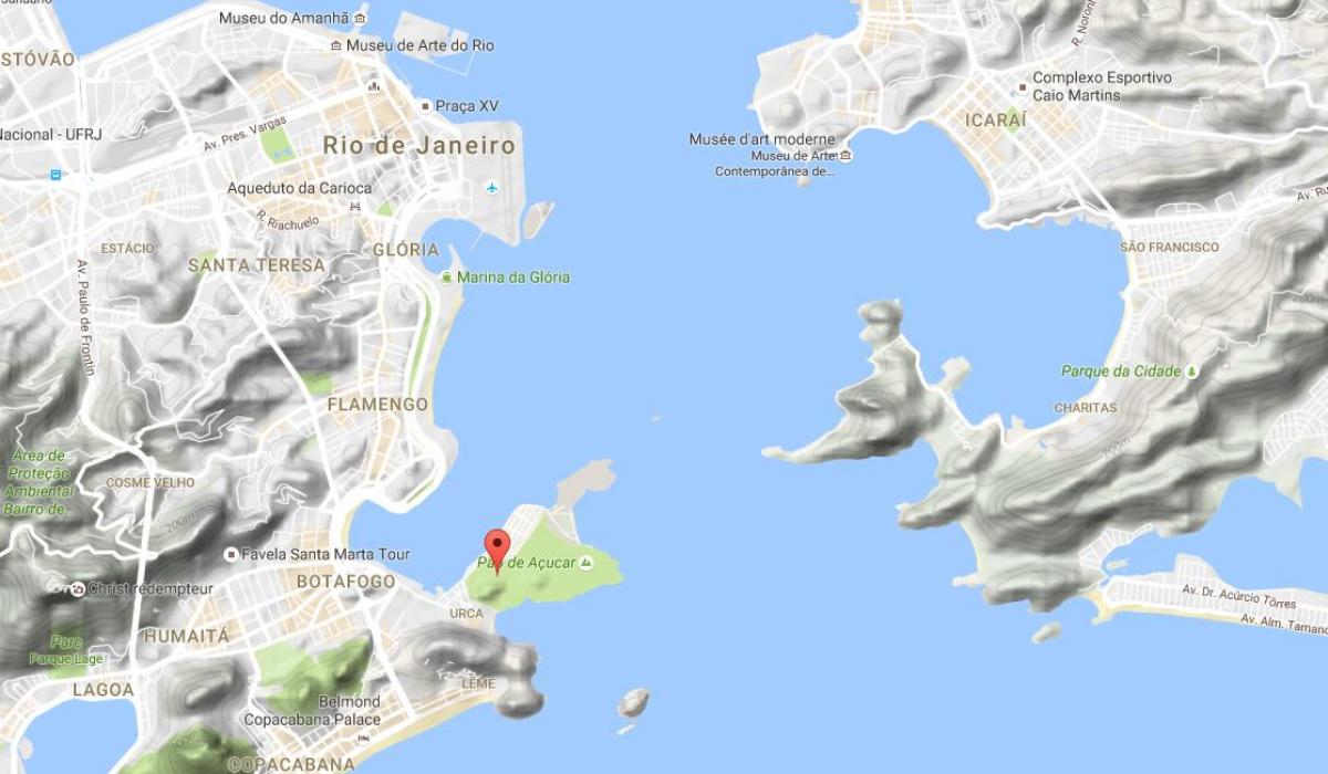 Map of Hill of Urca