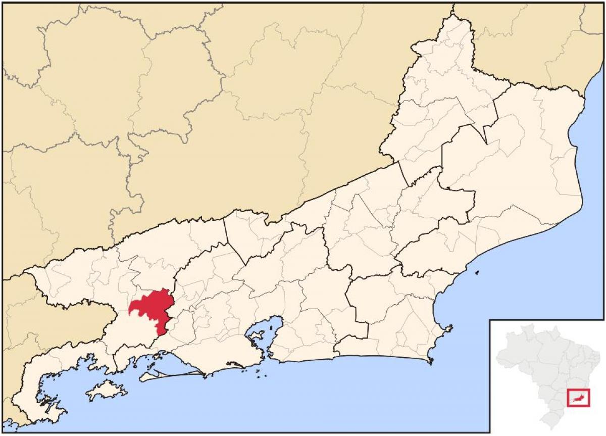 Map of Piraí