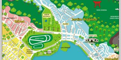 Map of Jockey Club Brasileiro