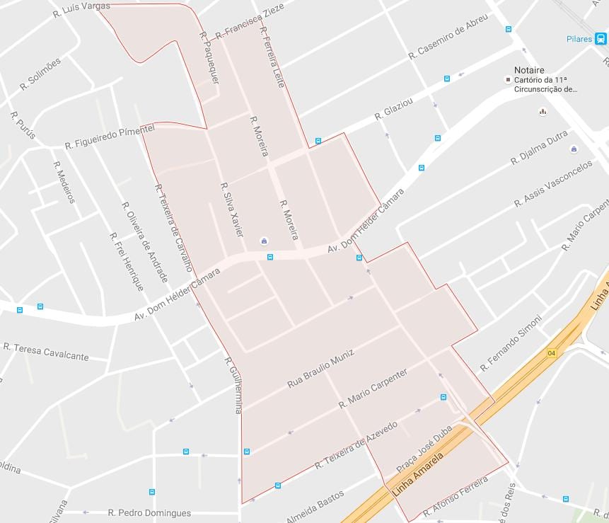 Map of Abolição