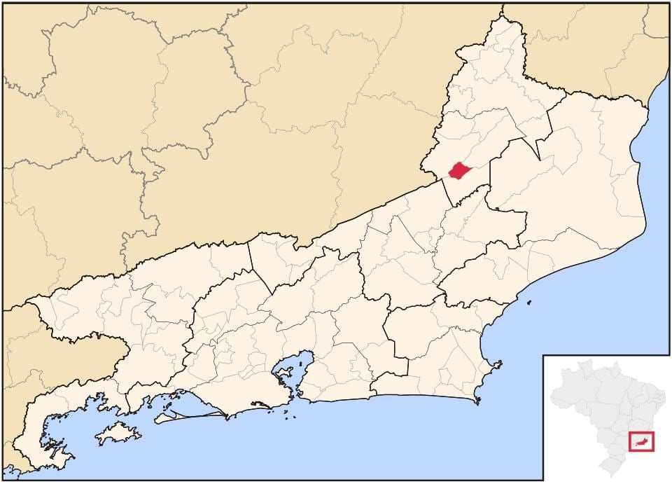 Map of Aperibé