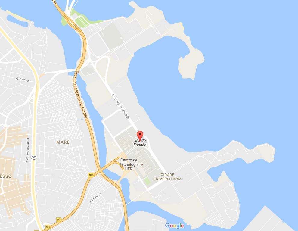 Map of Fundão