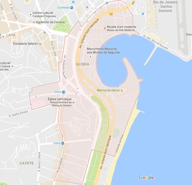 Map of Glória