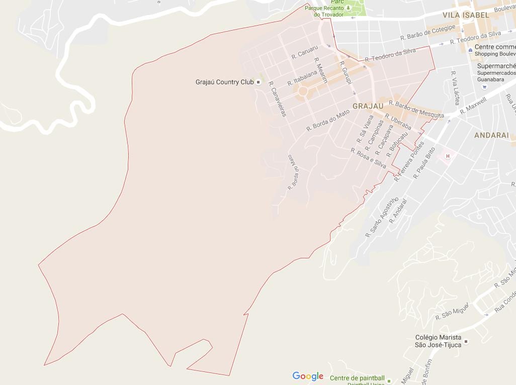 Map of Grajaú