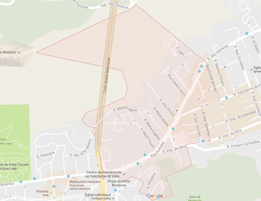Map of Humaitá