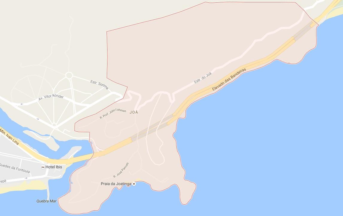 Map of Joá