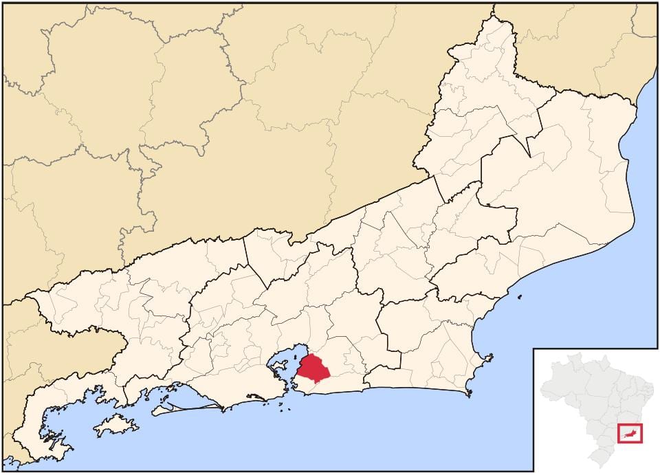 Map of São Gonçalo