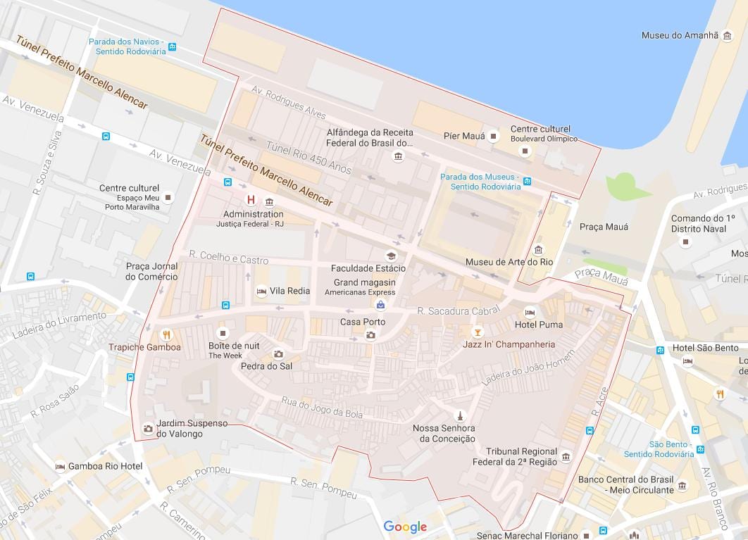 Map of Saúde