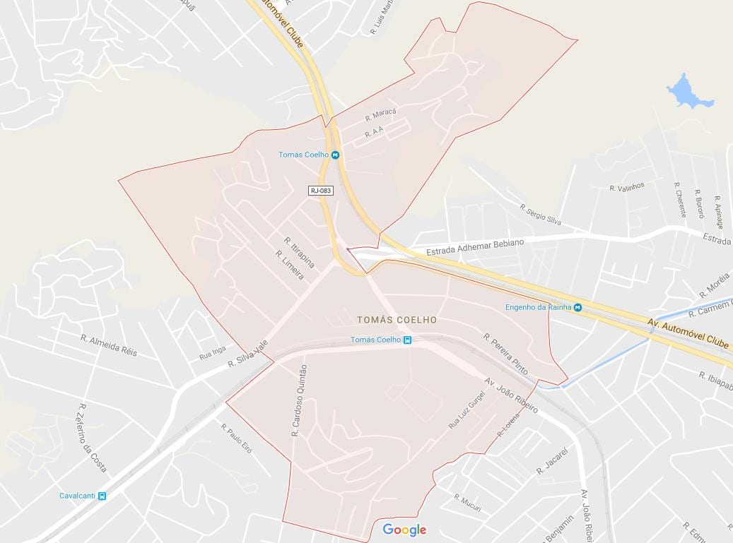 Map of Tomás Coelho