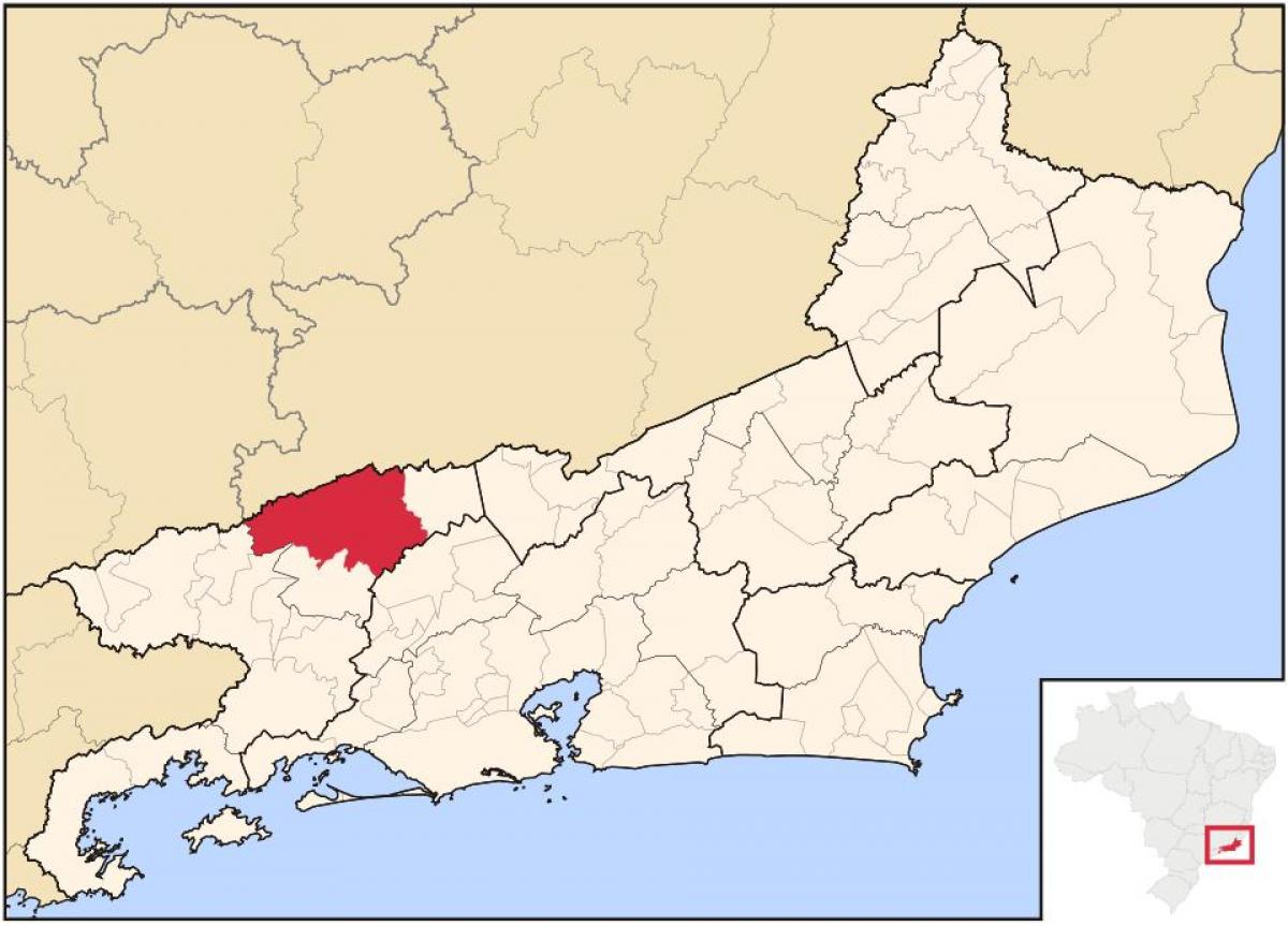 Map of Valença