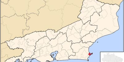 Map of Armação dos Búzios