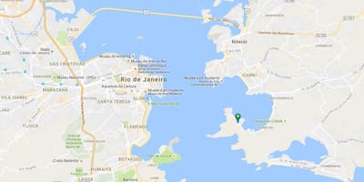 Map of beach Cáis