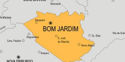 Map of Bom Jardim municipality