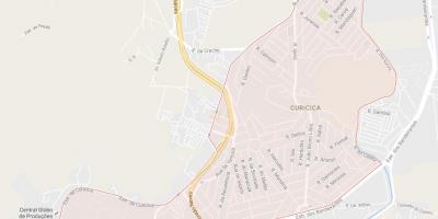 Map of Curicica