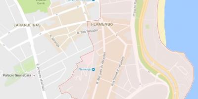 Map of Flamengo