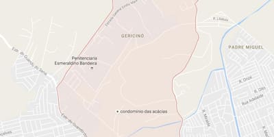 Map of Gericinó