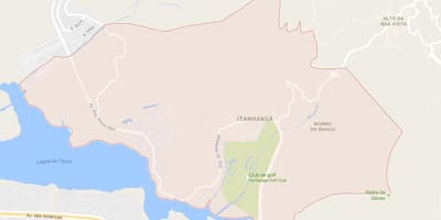 Map of Itanhangá