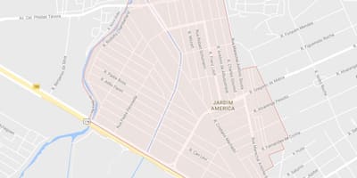 Map of Jardim América