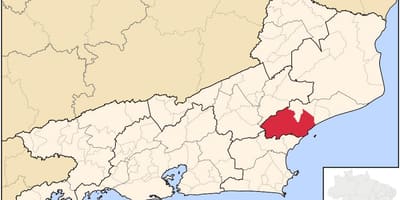 Map of Macaé