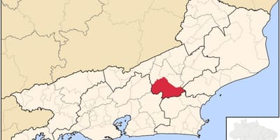 Map of Nova Friburgo