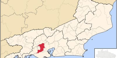 Map of Nova Iguaçu