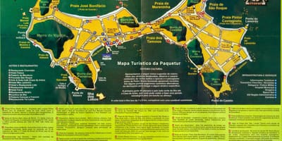 Map of Paquetá