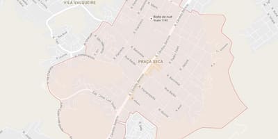 Map of Praça Seca
