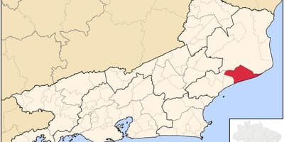 Map of Quissamã