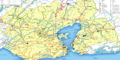 Map of Rio de Janeiro