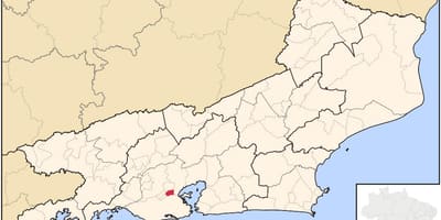 Map of São João de Meriti