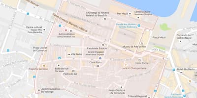 Map of Saúde