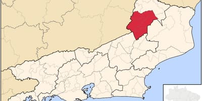 Map of Santo Antônio de Pádua