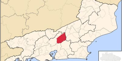 Map of Teresópolis